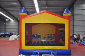 Castillo inflable comercial de PVC negro de 4x4 m de gran capacidad para niños y adultos, brincolín para fiestas - Product Image 2