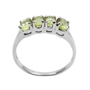 แหวนผู้หญิงทำด้วยมือสุดหรูทำด้วยมือ925ด้วยพลอยโกเมนเครื่องประดับงานแต่งงานที่ไม่ซ้ำกันออกแบบสำหรับงานเลี้ยงและวันครบรอบ - Product Image 5