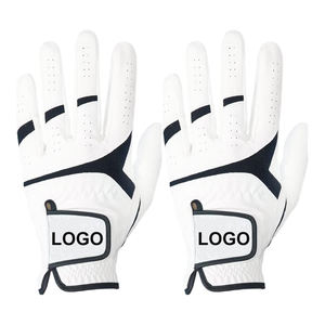 Gants de golf sur mesure en cuir de cabretta, confortables, adaptés à tous les temps, gants de golf en cuir de cabretta pour main gauche et droite - Product Image 2