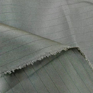 100% <span class=keywords><strong>Polyester</strong></span> 300t <span class=keywords><strong>pongee</strong></span> Graphene vải 0.5cm SỌC DỆT mô hình cho trang phục vest DRESS interlining lót thiết kế - Product Image 4