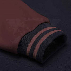 2024 veste universitaire en laine pour hommes manteau Lettermen à capuche de haute qualité avec un design élégant pour l'hiver - Product Image 4