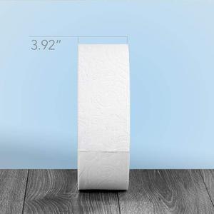 Rollo de Papel Desechable Suave y Resistente For Ever, 1 Capa, 3 Rollos y Soporte - Product Image 4