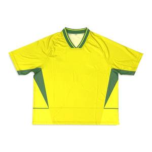 Maillot de football américain surdimensionné unisexe personnalisé imprimé rétro Streetwear chemise en maille manches courtes respirant séchage rapide - Product Image 1
