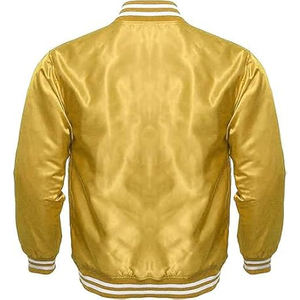 100% Varsity Jacket Impresión personalizada Chaqueta de manga larga para hombre Hombres Liso en blanco Varsity Letterman Chaquetas para hombres - Product Image 3