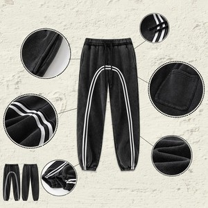 Pantalon de jogging de gym à taille élastique pour hommes, léger, de haute qualité, avec logo personnalisé, confortable, taille moyenne, droit - Product Image 5