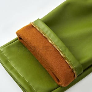 Pantalones de cuero ajustados a la moda para hombre, ropa informal, pantalones de cuero originales de la mejor calidad para hombre - Product Image 6