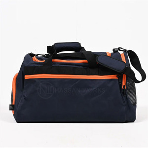 Sacs de voyage en polyester de grande capacité, imperméables, légers, avec fermeture éclair, logo personnalisé, pour le sport et les activités de plein air - Product Image 1