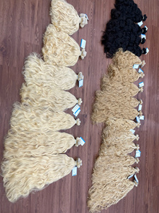 Hot Blonde 613 Paquetes ondulados naturales 613 Extensiones de cabello humano Cabello vietnamita Paquete de cabello virgen Precio de fábrica - Product Image 6