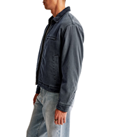 Dernière conception, veste bomber pour homme avec fermeture éclair sur le devant, vente en gros, coton respirant, écologique, séchage rapide, style streetwear