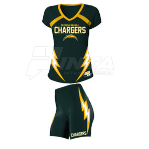 Nouvel arrivage d'uniformes d'équipe de pom-pom girl pour adultes Ensembles confortables de qualité supérieure uniformes de pom-pom girl pour adultes - Product Image 4