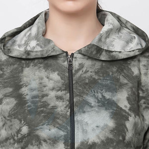 Survêtement d'hiver à manches longues Tie Dye de qualité supérieure pour femmes Ensemble de style décontracté - Product Image 5