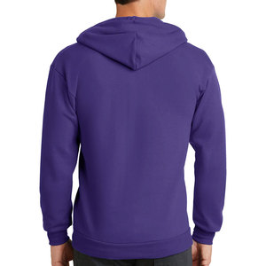 <b>Men</b> Fleece Full Zip Heavyweight Sweatshirt Hoodie <b>Thermal</b> Custom - Product Image 5