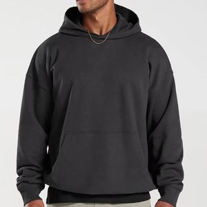Sudadera con capucha con estampado de Choux y logotipo personalizado Sudadera con capucha y sudaderas para hombre con logotipo personalizado en blanco - Product Image 1