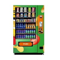 Distributeur automatique de snacks et de boissons de qualité supérieure à prix d'usine, avec surveillance à distance, réfrigérateur intelligent, stock disponible en gros