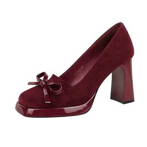 Sandalias de Tacón Alto de Moda para Mujer, de Alta Calidad, de Cuero Genuino, Versátiles, Cómodas e Informales - Product Image 1