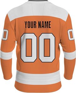 Uniforme de hockey sobre hielo de talla grande para adultos Diseño más popular con su propio logotipo - Product Image 4