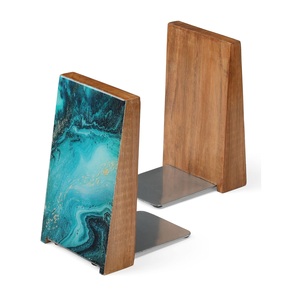 Serre-livres en laiton personnalisé élégant pour tenir des livres décoratifs vente en gros de haute qualité pour la décoration intérieure - Product Image 5