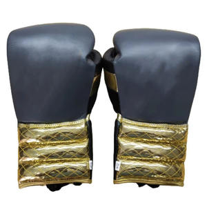 Guantes de boxeo de cuero PU de sparring Guantes de MMA de entrenamiento profesional más vendidos Guantes de boxeo de calidad premium a la venta - Product Image 3