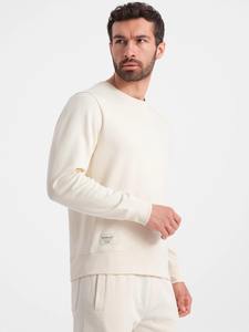 Ensemble de survêtements en coton 100% pour hommes OEM Combinaison de jogging légère avec sweat-shirt à col rond pour adultes au tarif de gros - Product Image 3