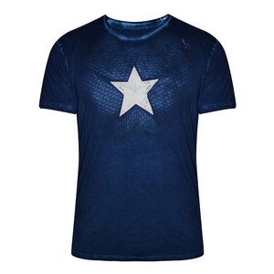 Camisetas de manga corta informales para hombre, camisetas tácticas de secado rápido de alta calidad para 100% algodón, estampado sostenible, verano individual - Product Image 2