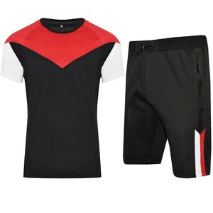 2025 conjuntos cortos para hombres ropa informal verano hombre 2 piezas conjunto trajes deportivos para hombres camisas y pantalones cortos conjuntos masculinos gimnasio objetivo deportes - Product Image 5