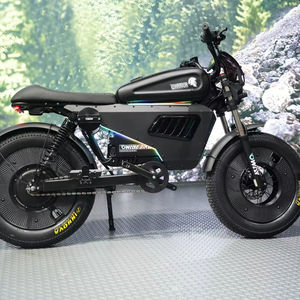 Meilleure moto électrique Warr-iors 3000W en stock en Europe, 60V 45AH, vélo électrique à grande vitesse 78 MPH, 20*5 pouces - Product Image 2