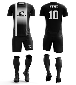 Digital Print Soccer Uniform Sets 100% <b>Polyester</b> Custom Made Breathable Quick Dry Short Sleeve Unisex Adult 340g All Seasons - Product Image 5