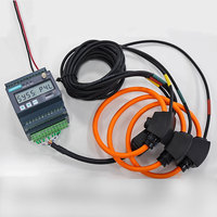 Compteur d'énergie intelligent sur rail DIN, analyseur de qualité d'alimentation triphasé, moniteur d'énergie, analyseur CT, précision 0,5S, certifié IEC