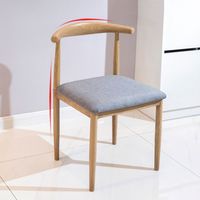Ensembles de meubles de restaurant élégants chaises avec table pour jardin, mobilier d'extérieur et de restaurant