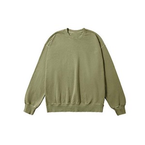 Acid Wash Hommes 100% Coton basiques Sweat Personnaliser Streetwear Vintage Hommes Français Terry À Capuche Coton Polaire Homme Hoodies - Product Image 1