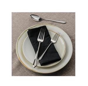 Couverts décoratifs au Design moderne en acier inoxydable, poignée martelée forgée et polie miroir par Axiom Home Accents - Product Image 4