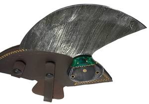 Wholesale 2024 Custom Size Stainless Steel Ulu <b>Kitchen</b> <b>Knives</b> High Quality Eco-Friendly Wood Handle Daily Use - Product Image 2