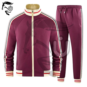 Survêtements d'hiver pour hommes-Polaire à manches longues-Zip complet-Séchage rapide-Respirant-Qualité supérieure-Taille élastique-Survêtement actif - Product Image 3