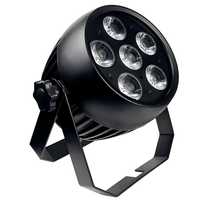 Projecteur LED PAR sans fil 6x18W IP65 DMX & IRC à piles, construction en alliage d'aluminium, température de couleur multiple, pour DJ, utilisation étanche