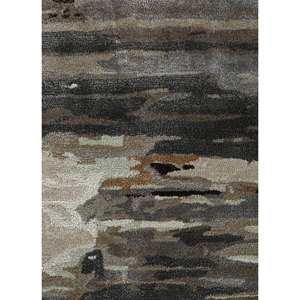 พรมขนสัตว์ผสมวิสโคสทอมือลายกราฟิกทรงสี่เหลี่ยมผืนผ้า รุ่น TNQ-4305 ยี่ห้อ Genesis Green สำหรับตกแต่งบ้านและทางเดิน พรมขนฟู ZA Jaipur Rugs - Product Image 3