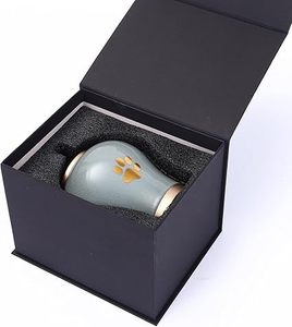 Handmade <b>Large</b> Adult Mosaic Aluminium Glass Cremation <b>Urn</b> Unique Funerals Supply With Individual Tiles Applied Burial - Product Image 2