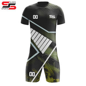 ชุดเสื้อเจอร์ซีย์ผู้ชายสำหรับฤดูร้อนชุดกีฬาฟุตบอลกีฬาเสื้อฟุตบอลแห้งเร็วระบายอากาศได้ดี - Product Image 5