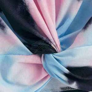 Design personnalisé utilisation en extérieur femmes Tie Dye Crop Top dernière couleur confortable femmes Tie Dye Crop Top - Product Image 6