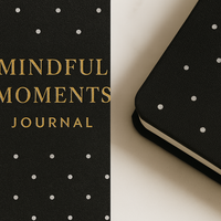 Journal des moments de pleine conscience LABON, carnet relié pour la réflexion sur la pleine conscience, la gratitude quotidienne, le soin de soi et la croissance personnelle
