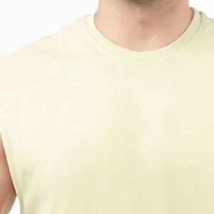 เสื้อแขนกุดสำหรับผู้ชายเสื้อสีผ้านิ่มแห้งเร็วสำหรับใช้กลางแจ้งดีไซน์ล่าสุด - Product Image 5