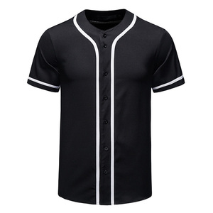Camiseta con logotipo personalizado, buen diseño de tela para uniforme de béisbol, uniforme de entrenamiento de equipo, uniforme de béisbol con impresión por sublimación - Product Image 1