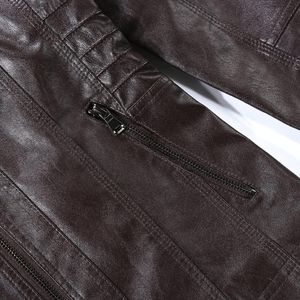 Chaqueta Bomber de Cuero Vacuno Marrón Oscuro Genuino para Mujer, a la Moda 2026, Transpirable, Duradera, para Invierno, Color y Logotipo Personalizables - Product Image 5