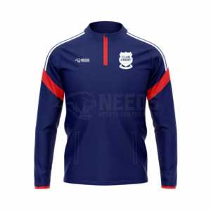 เสื้อกีฬา GAA/กีฬาเกลิคแบบสั่งทำปี 2024 แบบซิปครึ่งตัว ผลิตจากโพลีเอสเตอร์ขัดเงา 100% หนัก 260 กรัม สำหรับผู้ใหญ่ทุกเพศ - Product Image 4