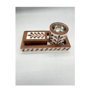 Brûleur à Bakhoor en incrustation d'os spécial Eid pour la maison et l'hôtel, taille et forme personnalisées, prix d'usine - Product Image 2