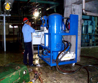 Purificateur d'huile de turbine industrielle pour la lubrification des turbines à vapeur et à gaz des centrales électriques