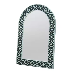 Hand Crafted Bone Inlay <b>Mirror</b> <b>Frame</b> Hand Crafted Bone Mother of Pearl Inlay <b>Mirror</b> <b>Frame</b> by crescent crafts - Product Image 1
