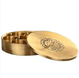 Plastic Food Grade Leak Proof Masala Box Set with Customizable Spice Containers for Kitchen Use - Product Image 3