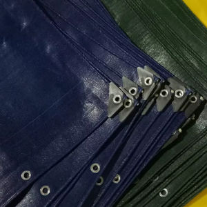 Bâche en PE bon marché, bâche en PE de 80 g/m² à 250 g/m², utilisée pour les couvertures et l'agriculture - Product Image 1