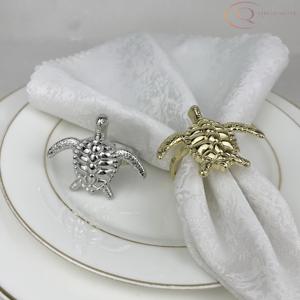 Anneaux de serviette en métal décoratifs conçus pour des présentations de table élégantes, adaptés aux repas quotidiens, aux occasions festives et aux événements spéciaux - Product Image 4