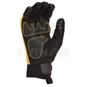 Gants de travail mécanicien pour usage intensif-Paume en cuir souple, ajustement réglable pour des gants de travail confortables à bas prix - Product Image 2